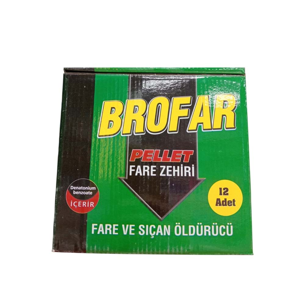 108 BROFAR PELET FARE ZEHİRİ 80 GR *12