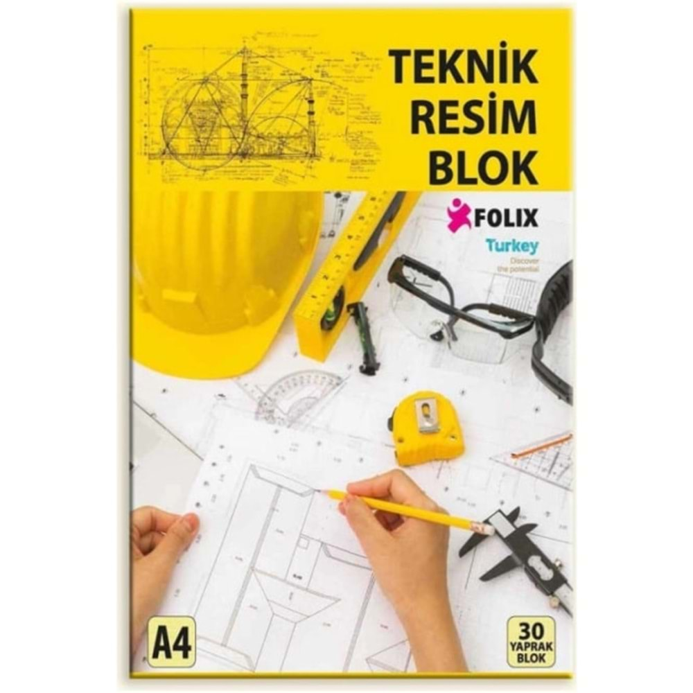 A-4 TEKNİK RESİM KAĞIDI DİKEY 30YP*12