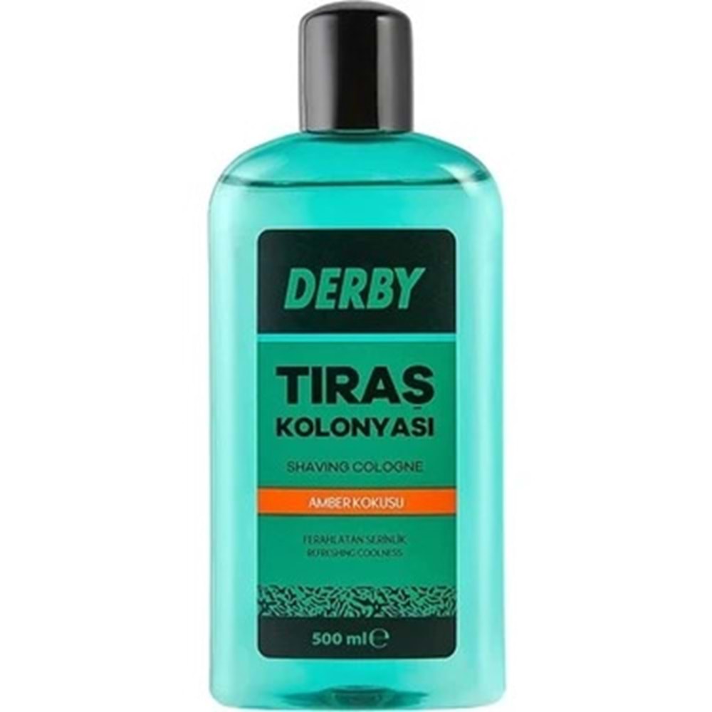 DERBY TRAŞ KOLONYASI 250ML AMBER*12