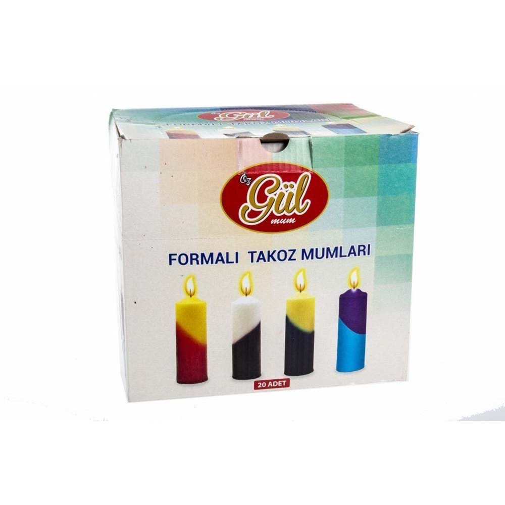ASLANBAŞ 101 GÜL TAKOZ KÜTÜK MUM *20*240