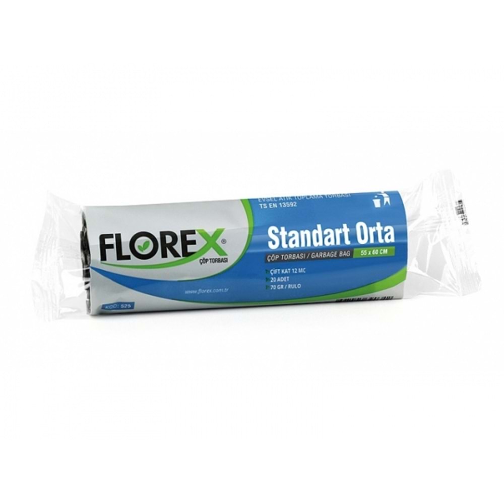 FLOREX ÇÖP TORBASI ORTABOY*50