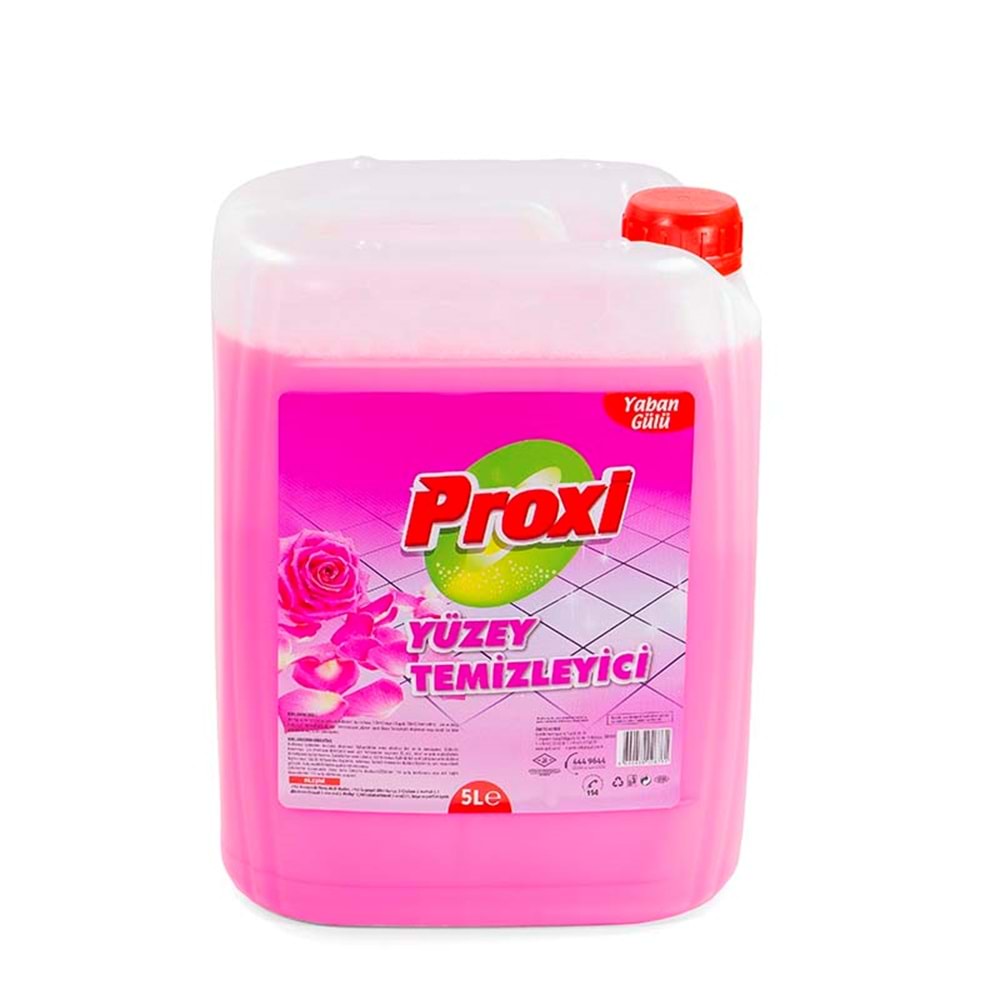 PROXİ YÜZEY TEMİZLEYİCİ 5 LT YABAN GÜLÜ*4