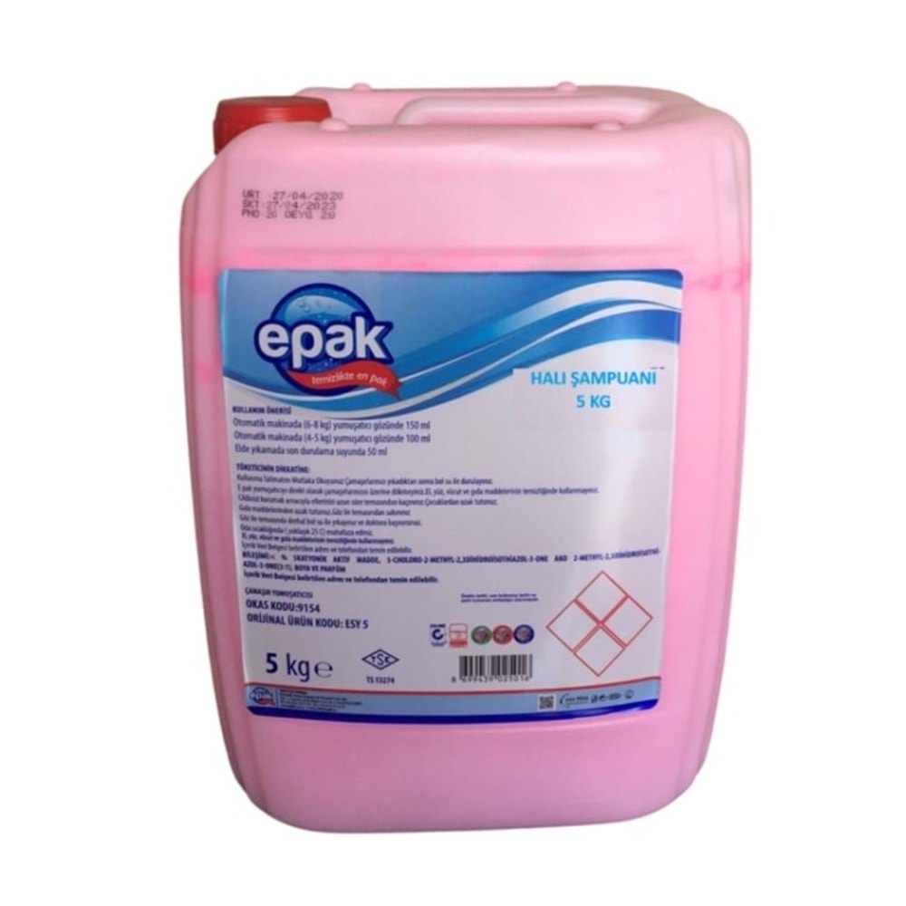EPAK HALI ŞAMPUANI 5 KG*4