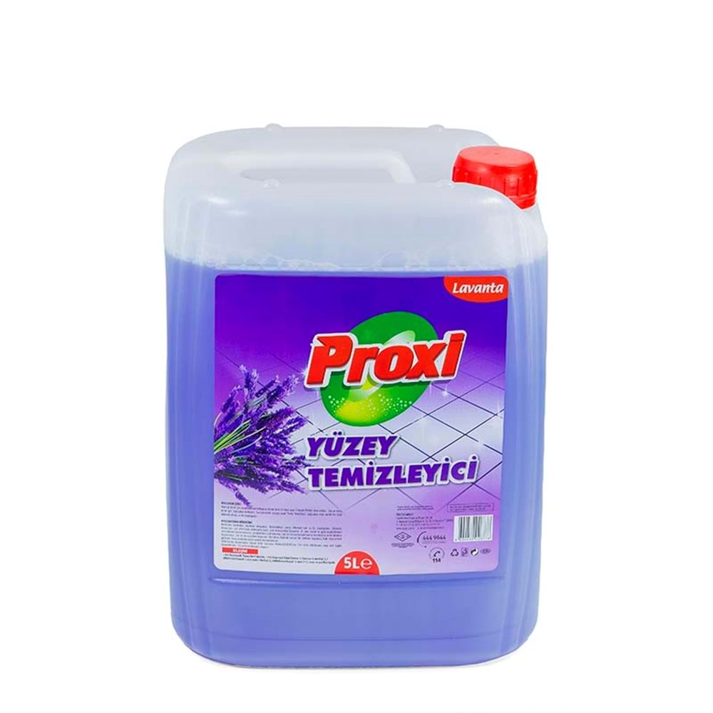 PROXİ YÜZEY TEMİZLEYİCİ 5 LT LAVANTA*4