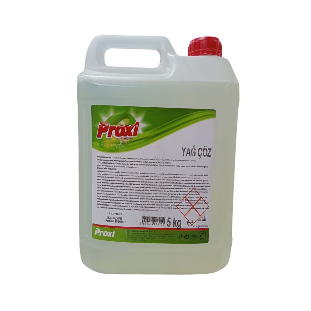 PROXİ YAĞ ÇÖZ 5 KG*4