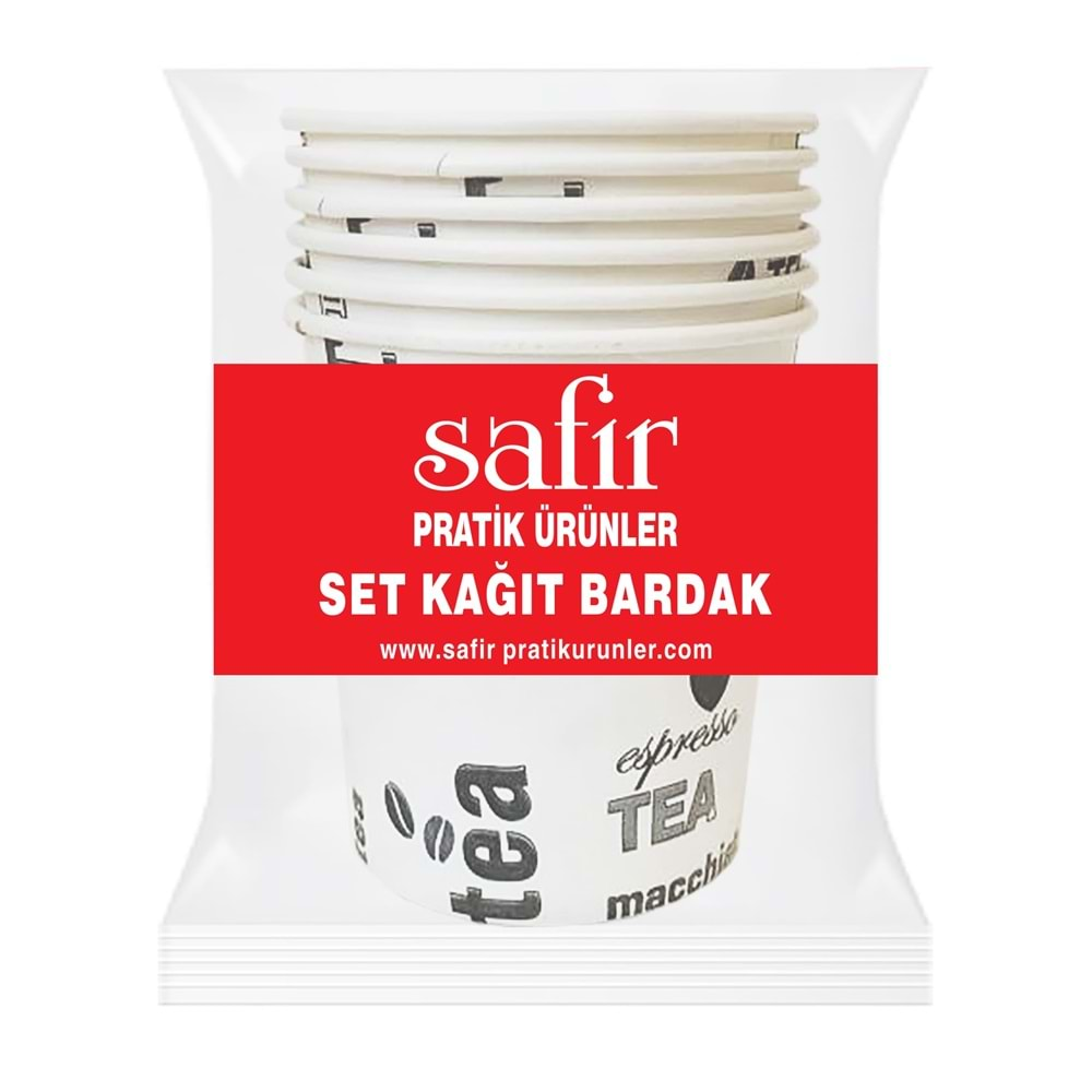 2212 SAFİR SET KAĞIT BARDAK 6 lı