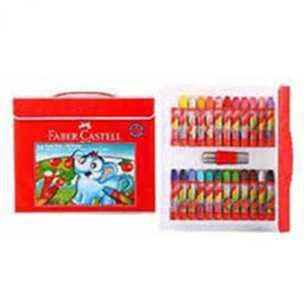 FABER PASTEL BOYA ÇANTALI 24 LÜ