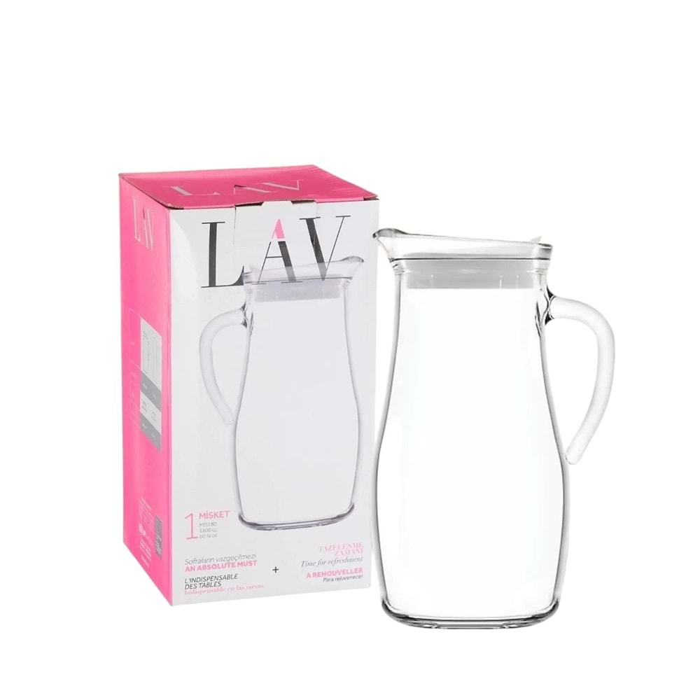 LAV MIS180 PK0002R MİSKET SÜRAHİ 1 Lİ BYZ KPK*6