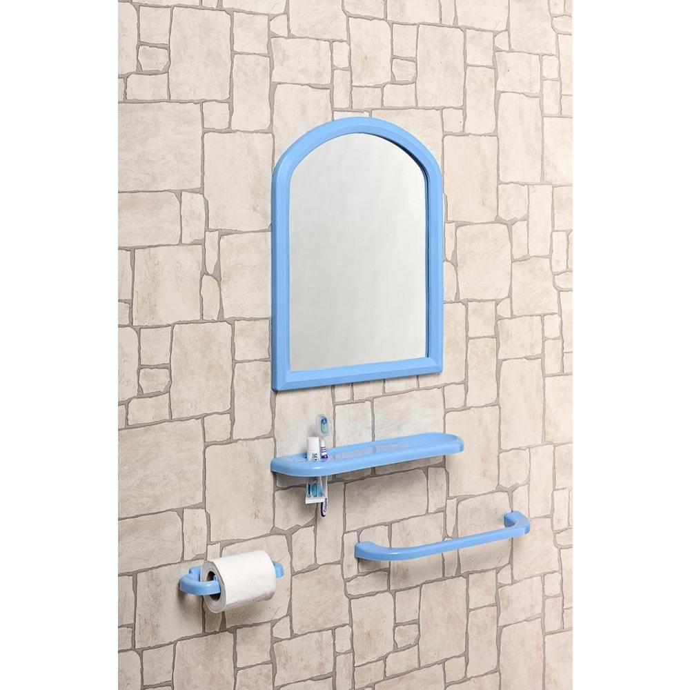 106 ÇLK STEEL KUBBELİ AYNA SETİ*10