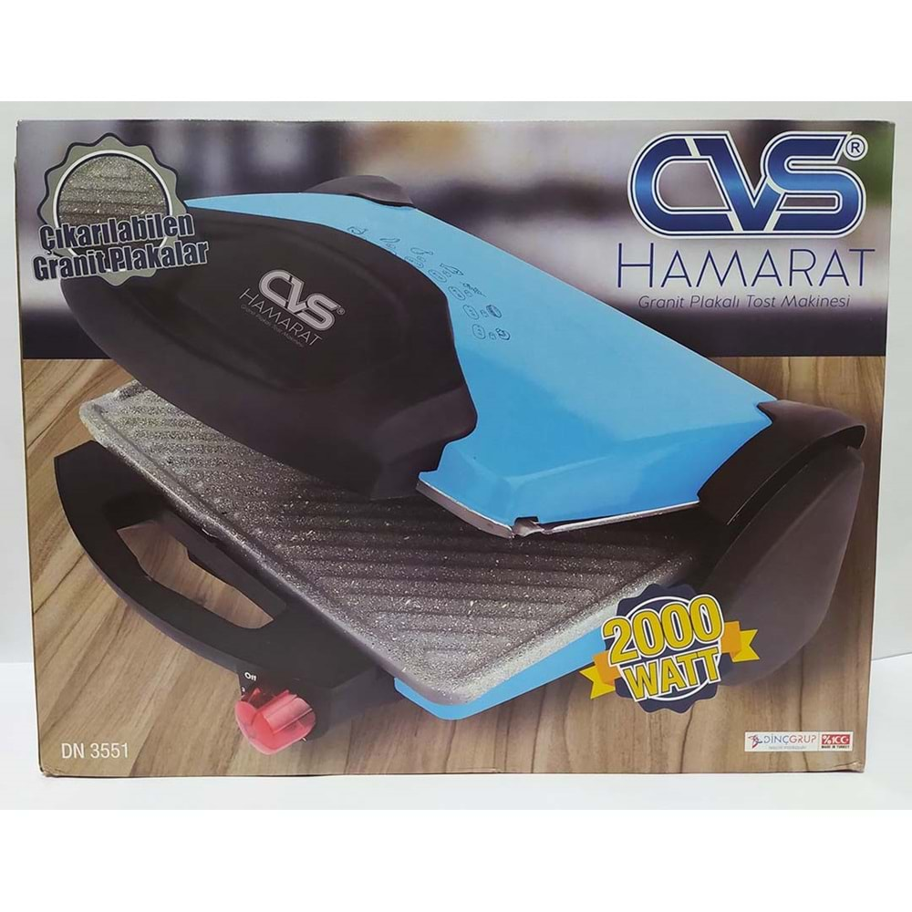 DN3551 CVS TOST MAKİNESİ HAMARAT GRANİT