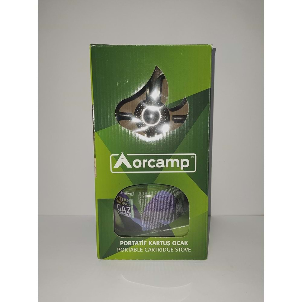 K192-230 ORCAMP PORTATİF KARTUŞ OCAK+TÜP SET 230 GR*6