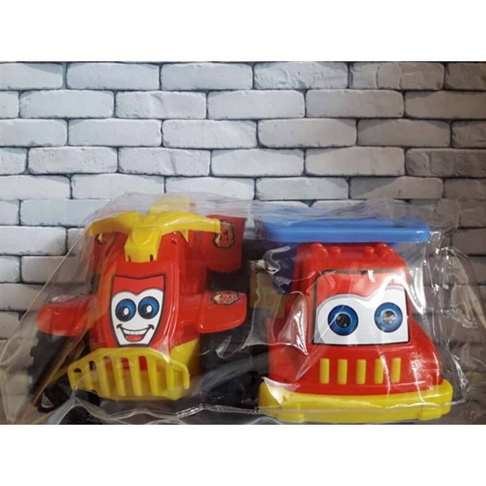 BY TOYS 536 ATV KAMYON SET POŞETLİ 2 Lİ*42
