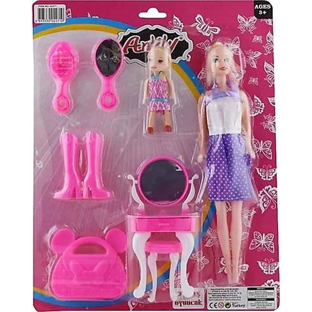 02271 ANLİLY MAKYAJ MASALI BEBEK SET*72