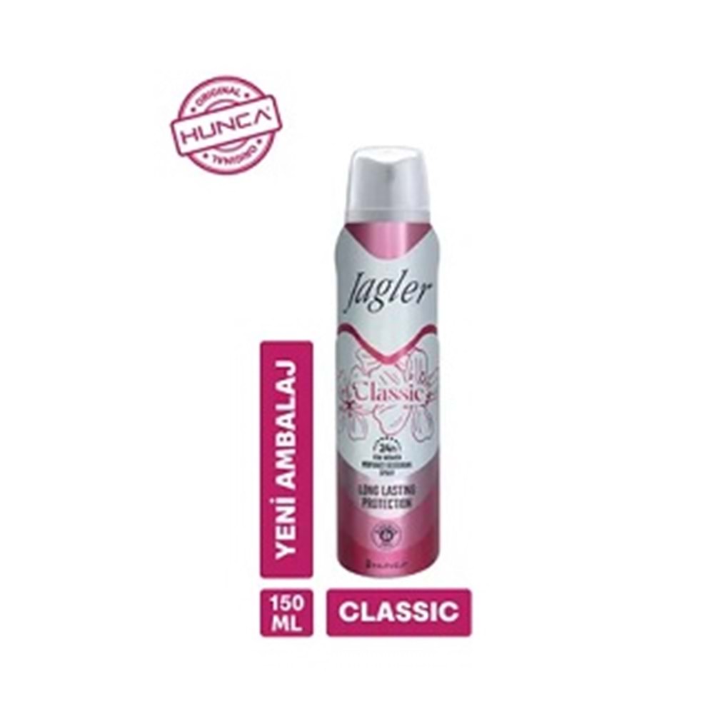 JAGLER DEO BAYAN 150 ML*24