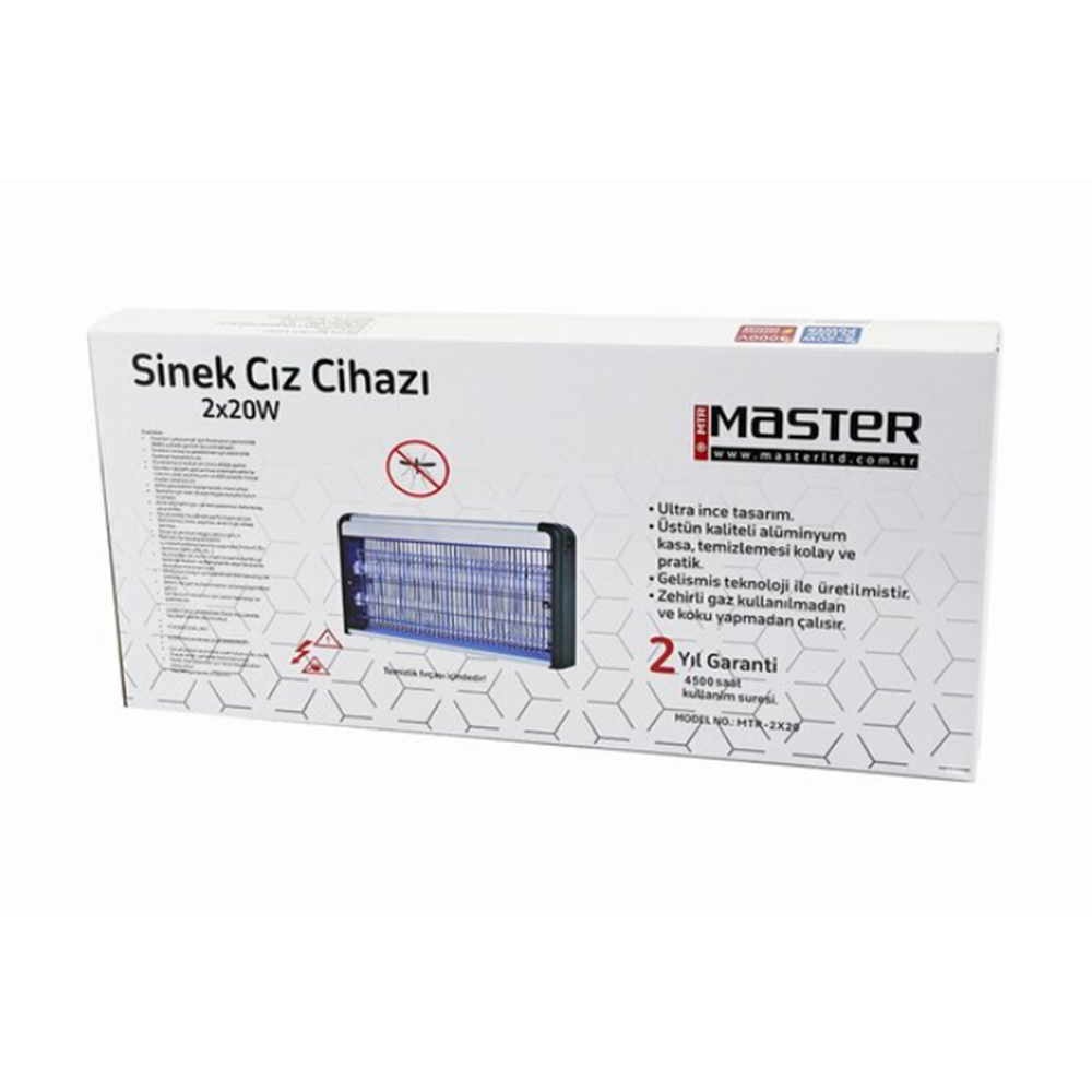 MASTER MTR2X20 SİNEK CIZ CİHAZI 2X20W*6