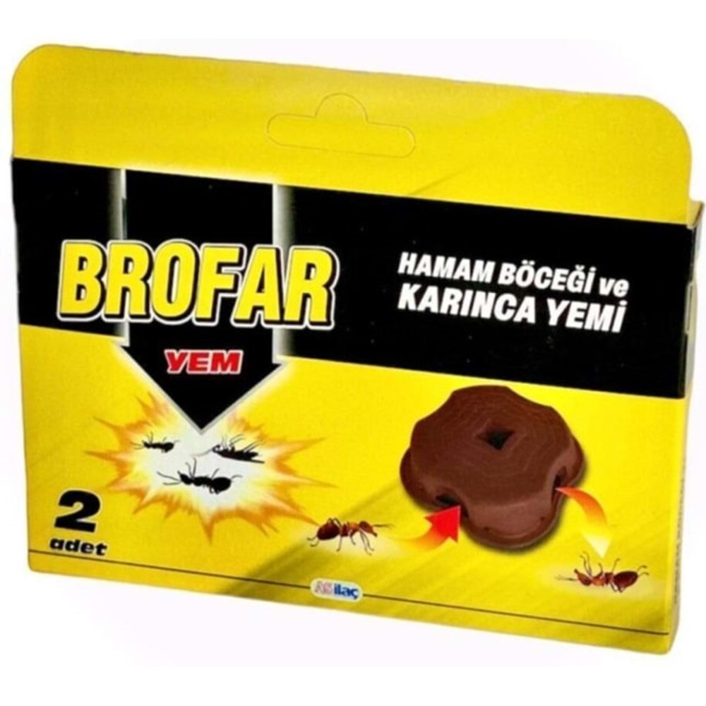 BROFAR HAHAM B.KARINCA YEMİ 2 Lİ*12*4