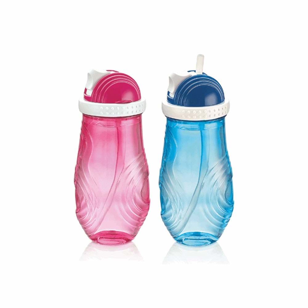 L502 QLÜX ÇİKO PİPETLİ MATARA*12