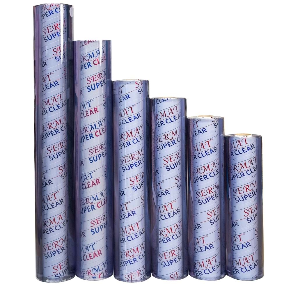 100X15MT SERMAT ŞEFFAF MASA ÖRTÜSÜ 1.2 MM