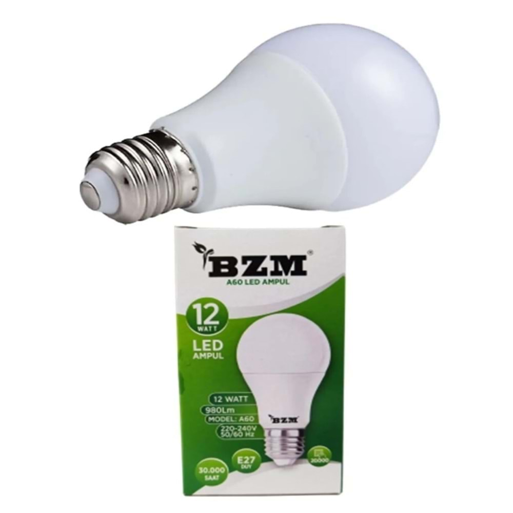 A60 BZM BİZİM LED AMPUL 12W*10