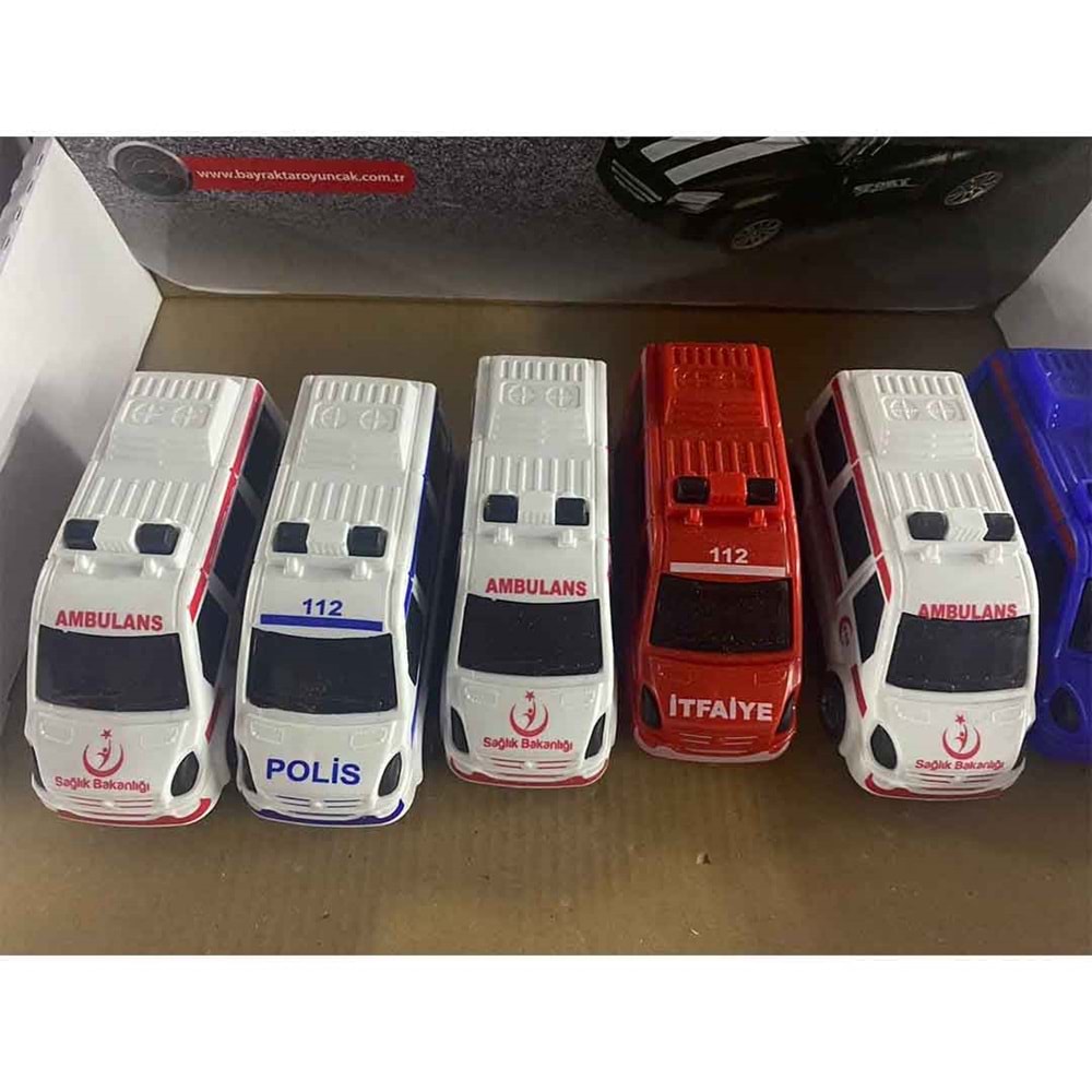 BY TOYS BP044 BP040 BP041 BP042 BP043 ÇEK BIRAK MİNİBÜS*12