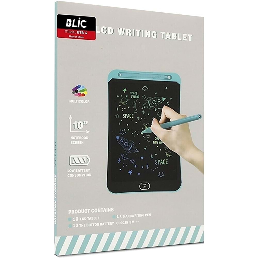 BTB4 BLİC LCD YAZI ÇİZİM TABLET 10