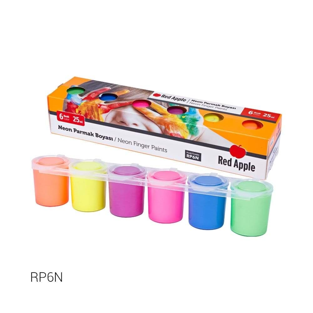 RP6N RED APPLE NEON PARMAK BOYA 6X25ML*72