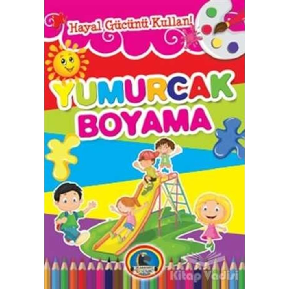 YUMURCAK BOYAMA KİTABI SİYAH BEYAZ 64 SF.*80