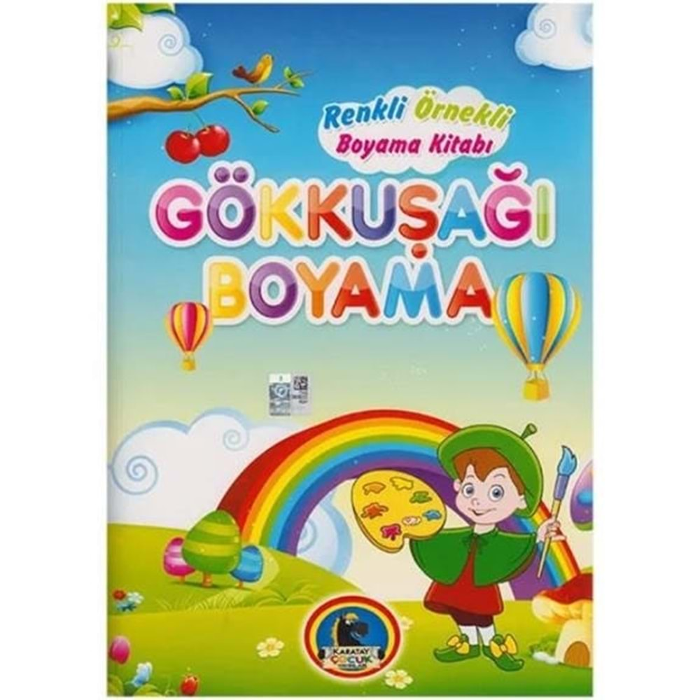 KARATAY BOYAMA KİTABI KALIN GÖKKUŞAĞI 128 SF.