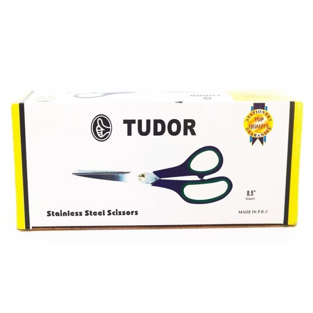 TD003 TUDOR YEŞİL MAKAS METAL NO8.5*12