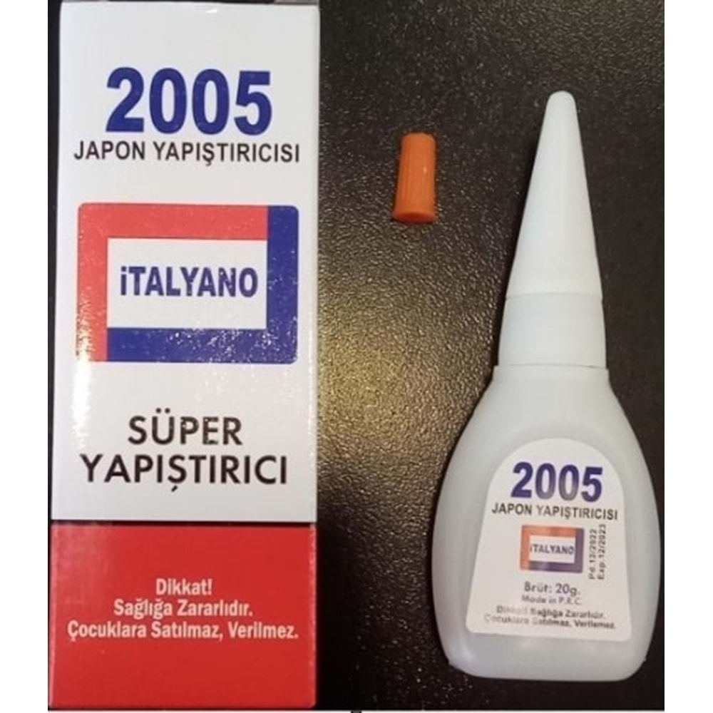 2005 İTALYANO JAPON YAPIŞTIRICI 20 GR*50