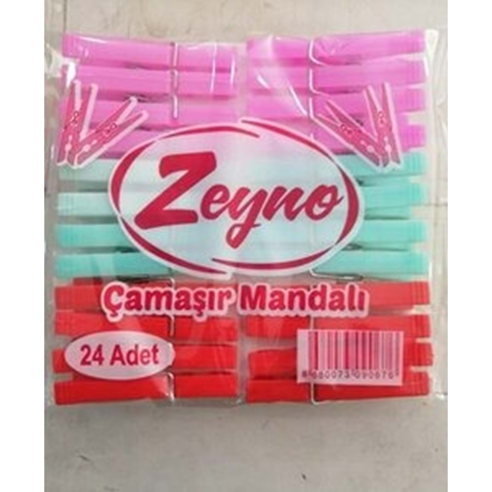 ZEYNO ÇAMAŞIR MANDAL 24 LÜ*200