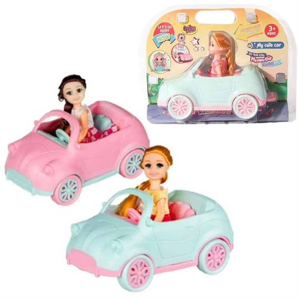 02620 MY CUTE CAR BEBEKLİ ARABA VAKUMLU*60