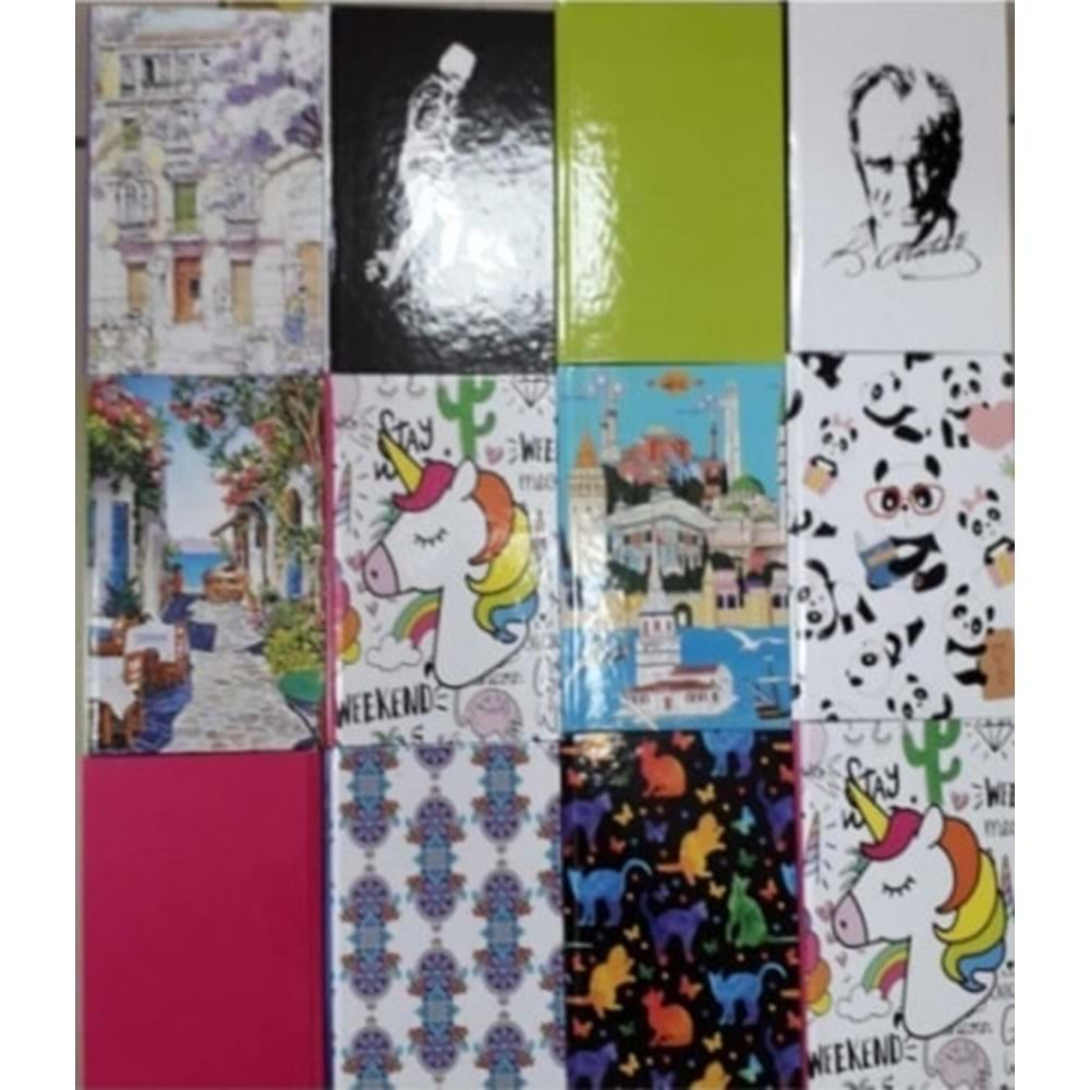 MCOLOR 14X20 MODELİST DEFTER SERT KAPAK