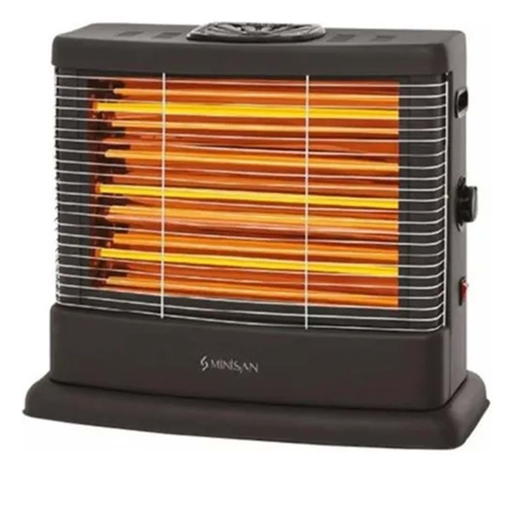 MS2100 MİNİSAN MİDİ QUARTZ HEATER ISITICI 3 LÜ