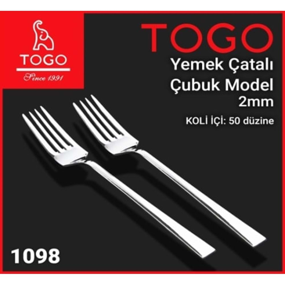 1098 TOGO YEMEK ÇATALI 6 LI *150