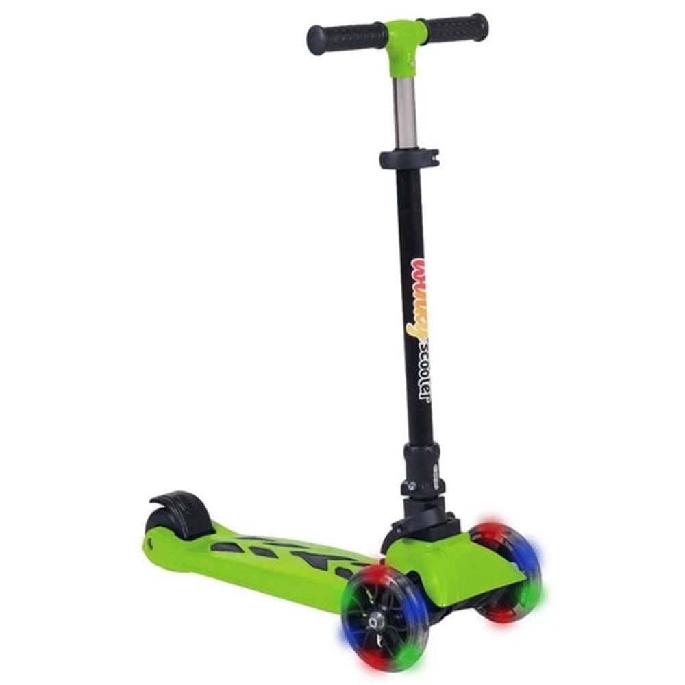 WİNKY SCOOTER YEŞİL IŞIKLI (KUTULU)