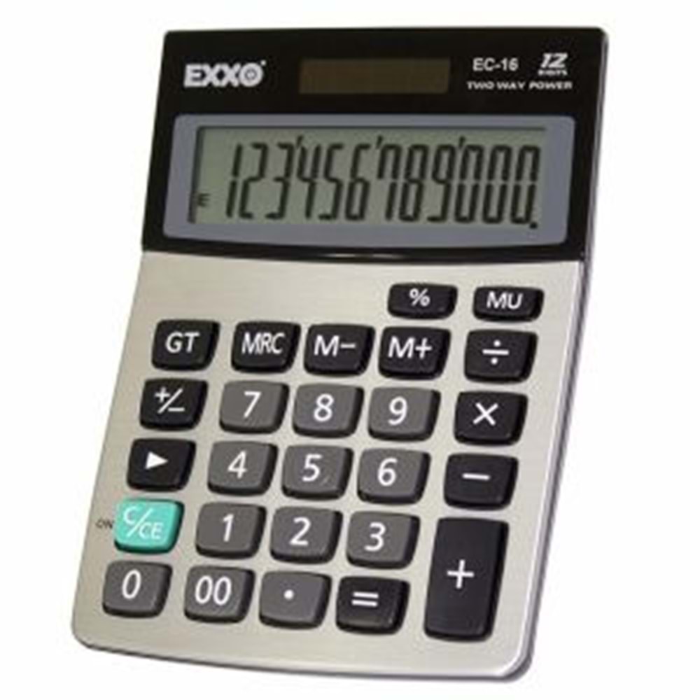 DOSY EC16 KÜÇÜK BOY HESAP MAKINESI 12 HANE