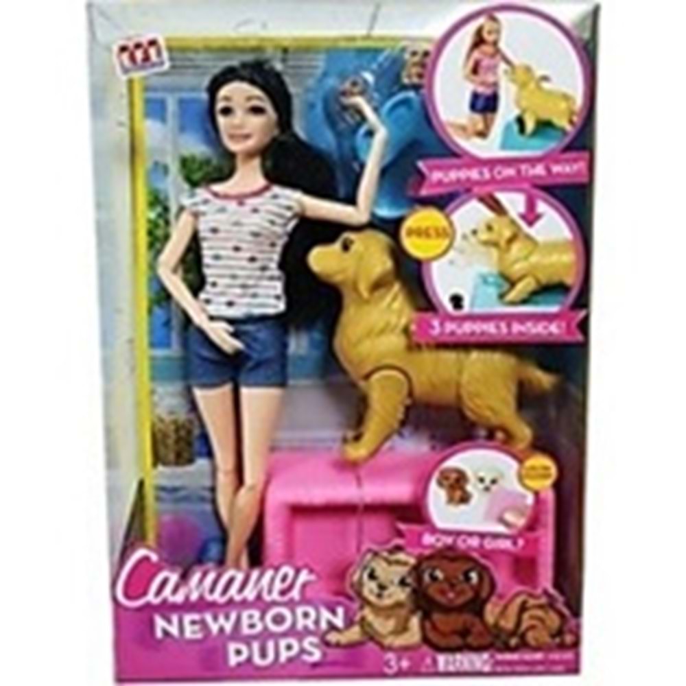 EFE OYUNCAK 225 FENBO LUCY KÖPEKLİ BEBEK*53