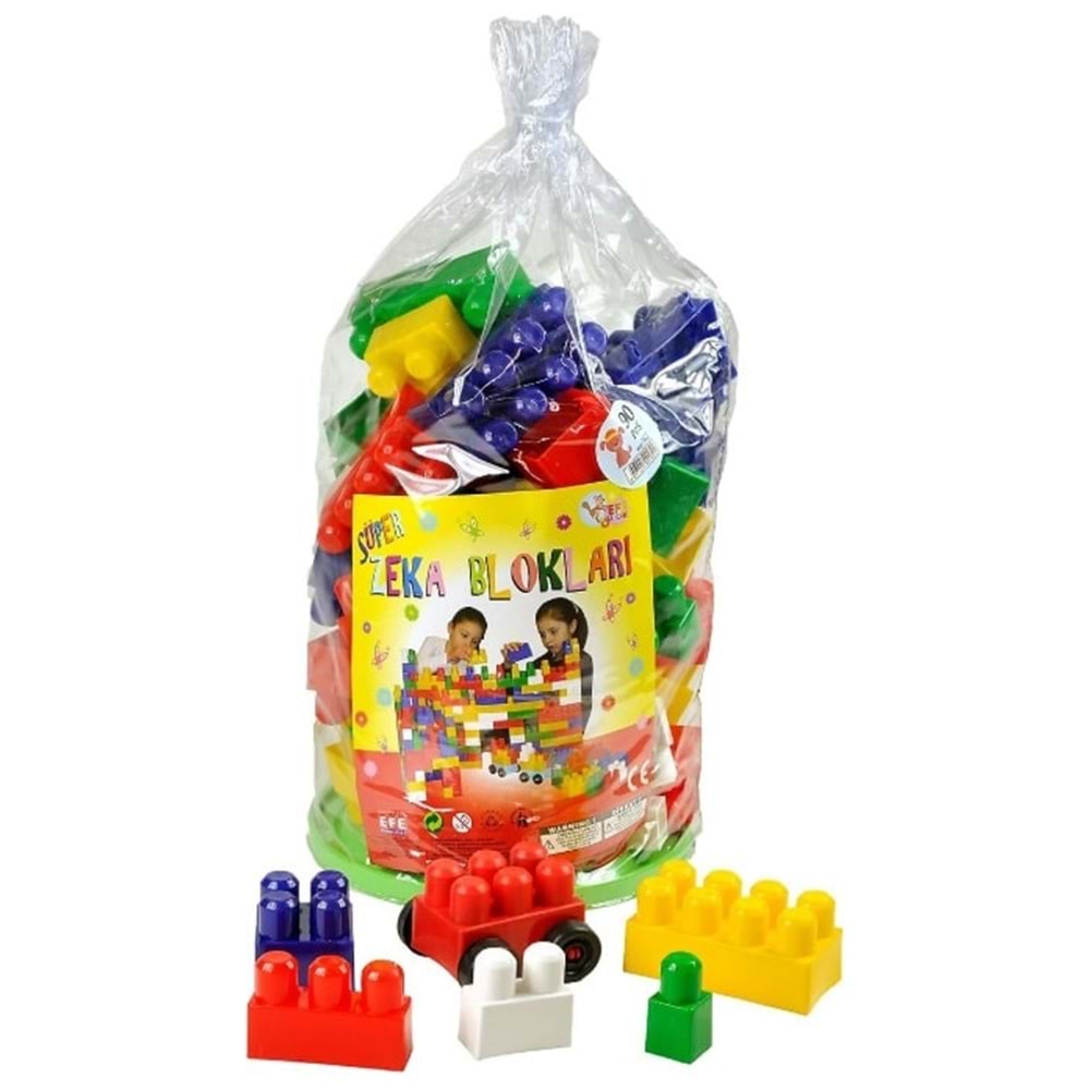 EFE OYUNCAK 162 SÜPER ZEKA BLOKLARI 90 PARÇA*12
