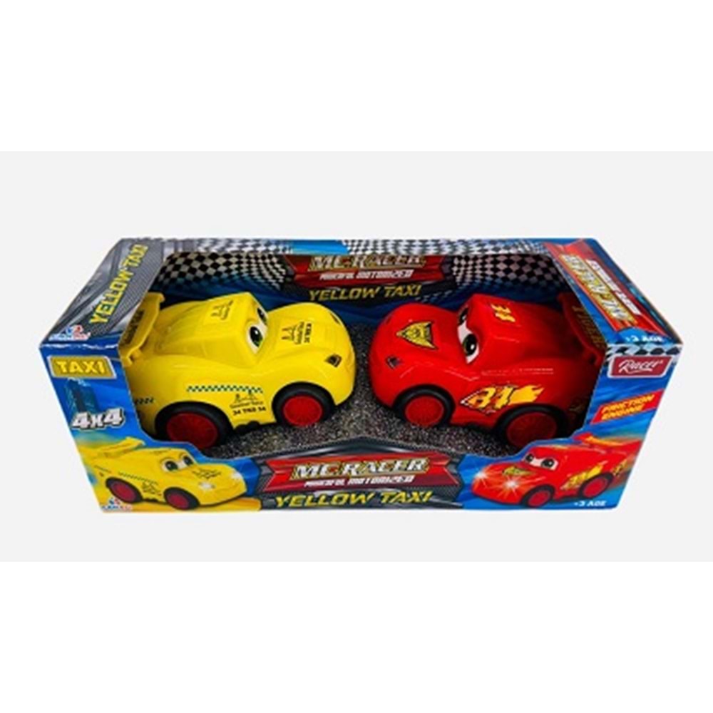 CAN ALİ TOYS CNL14542 MC RACER 2 Lİ ARABA*72