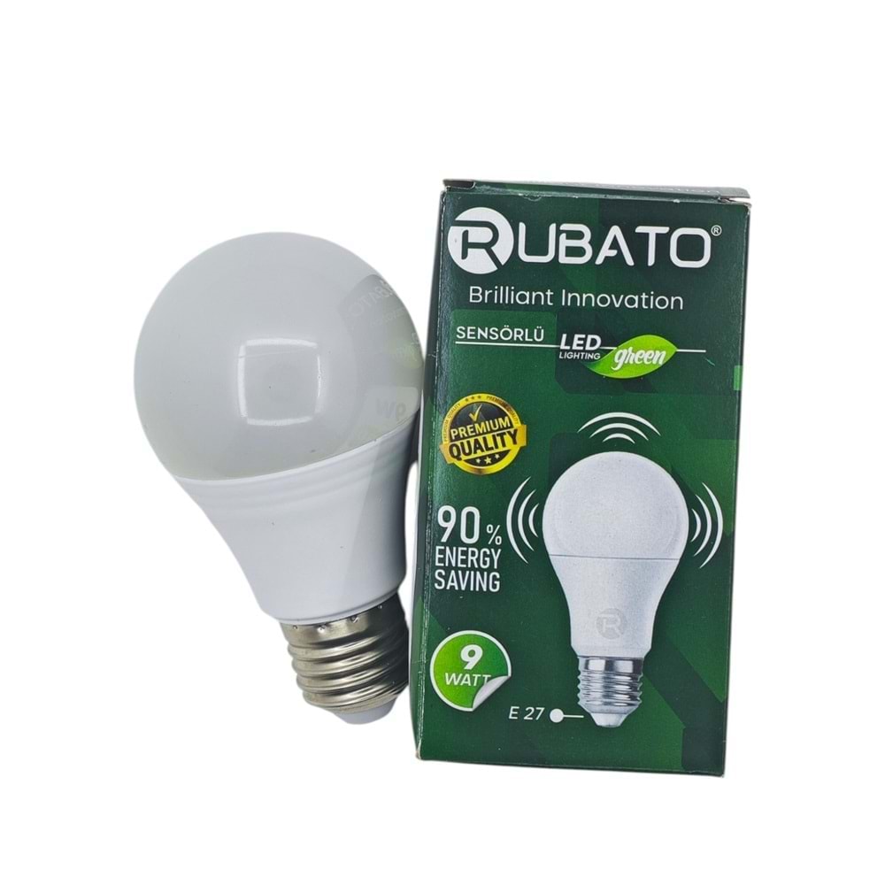 RUBATO RBT10109 LED AMPÜL SENSÖRLÜ 9 W*200