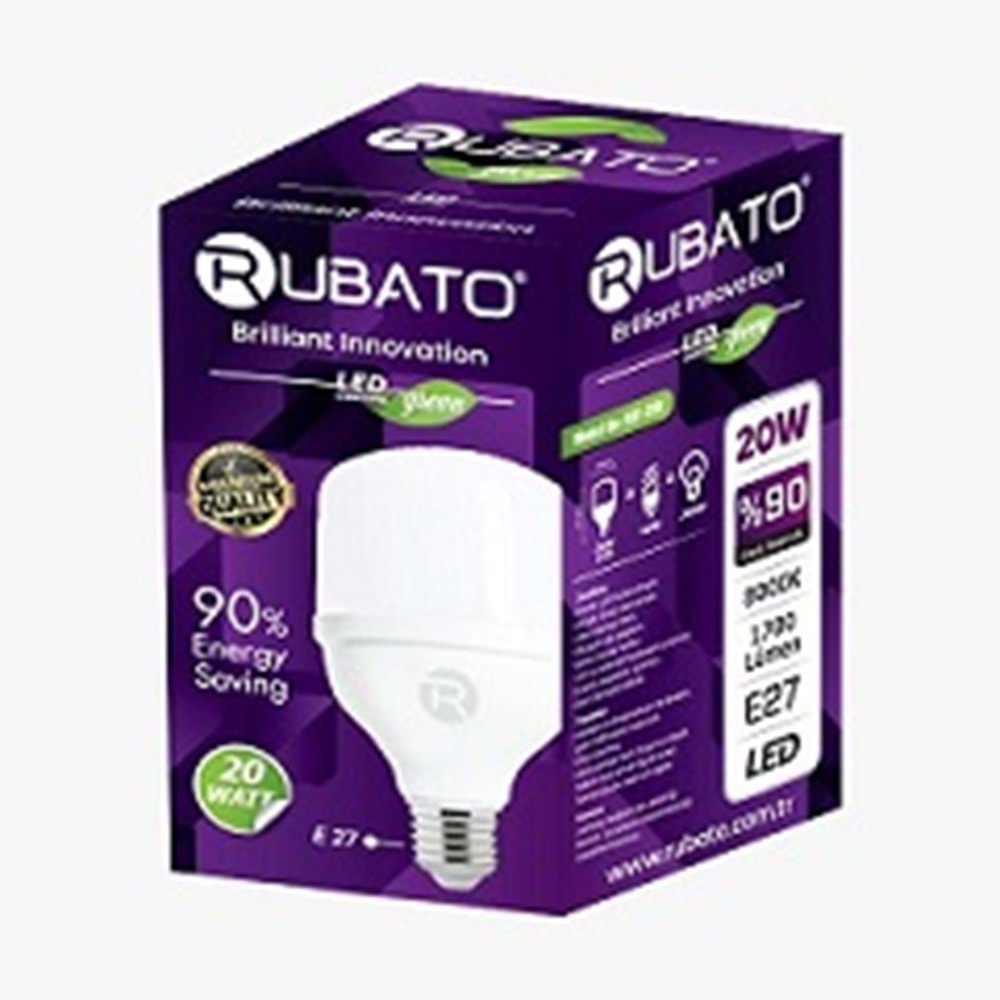 RUBATO RBT200 LED AMPUL 20 W*100