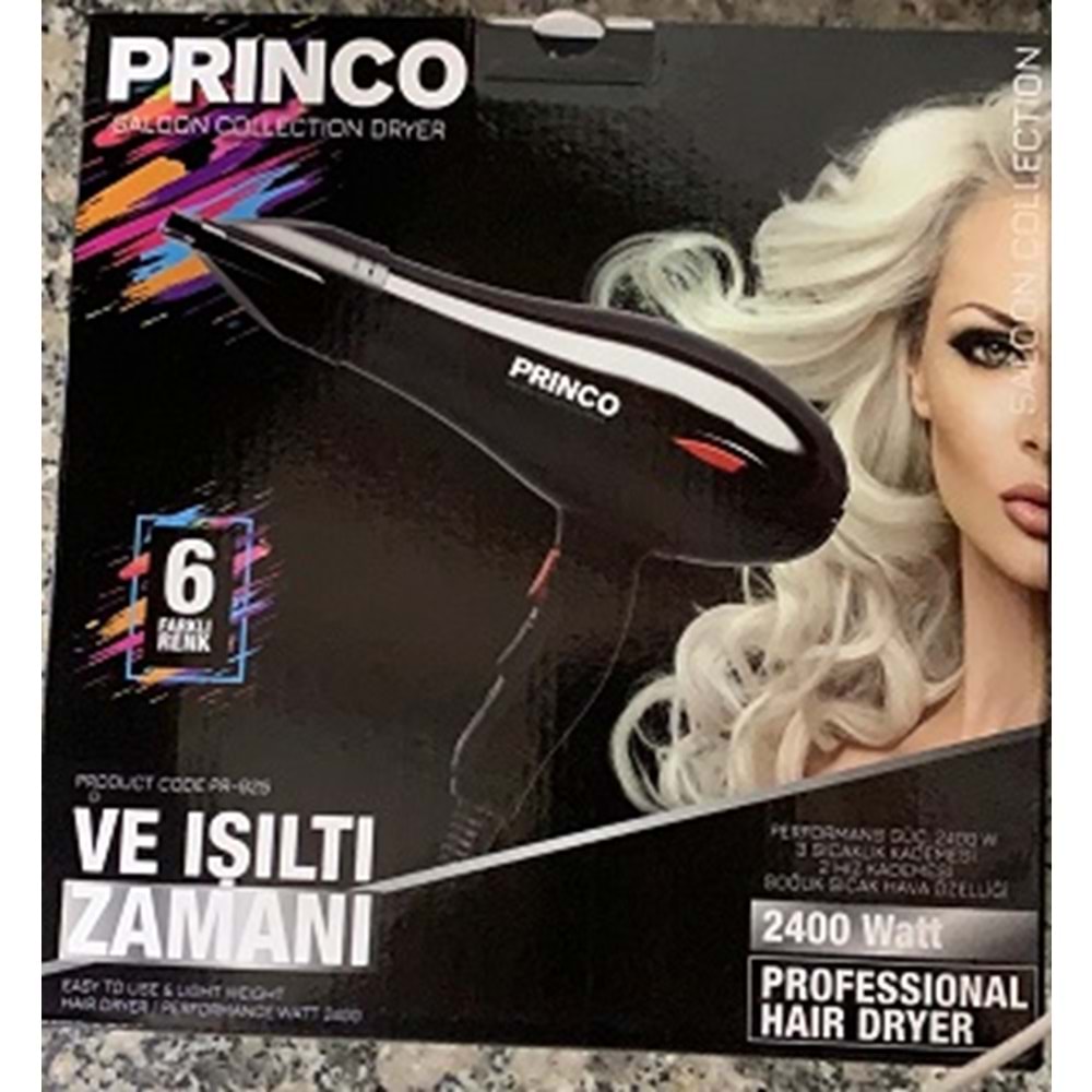 PRINCO PR925 FÖN MAKİNASI 2400 W*12