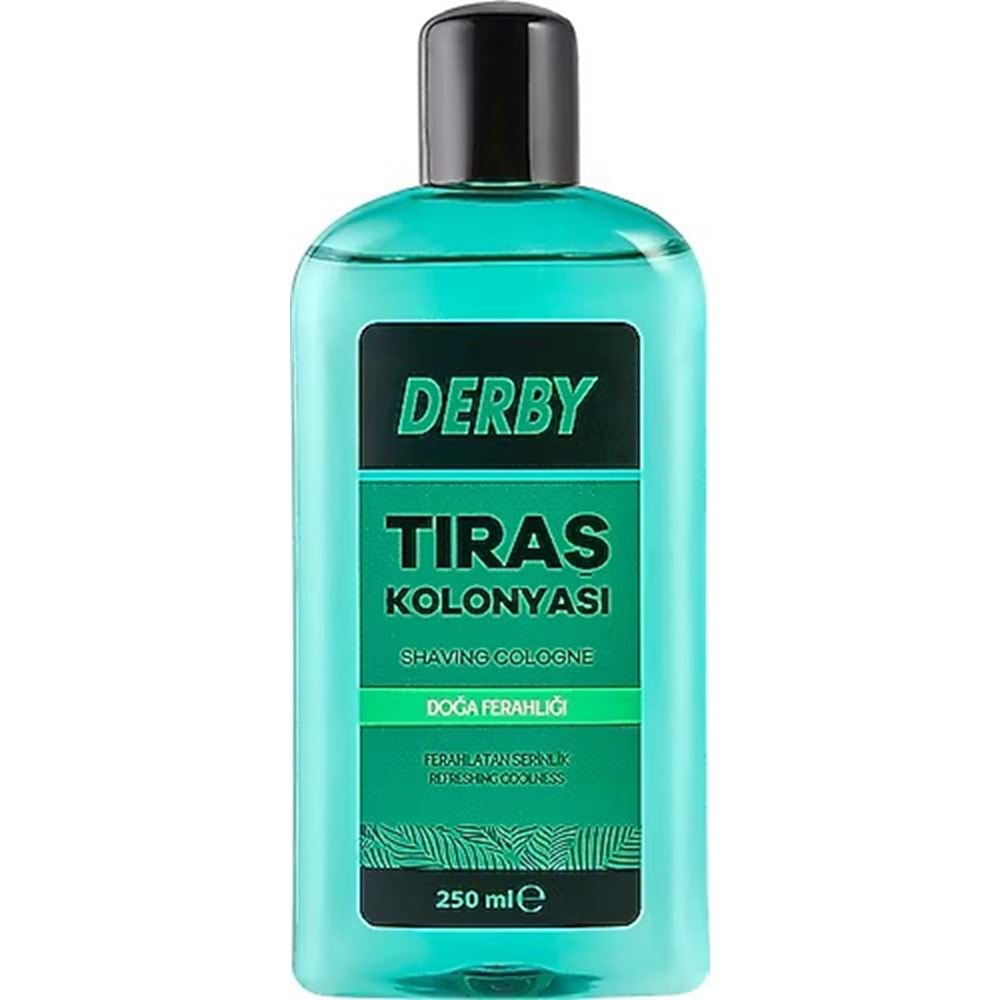 DERBY TRAŞ KOLONYASI 250ML DOĞA FEREAHLIĞI*12