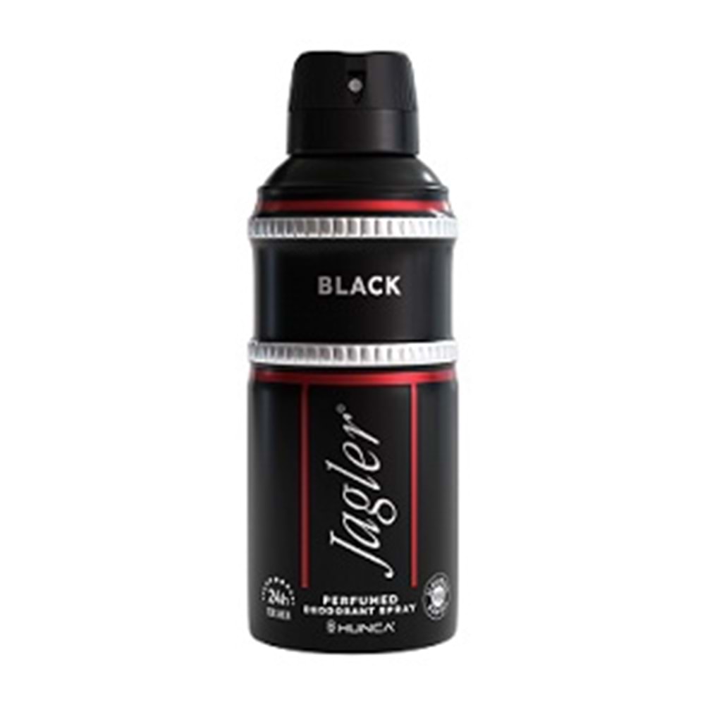 JAGLER DEO BAY BLACK 150 ML*24
