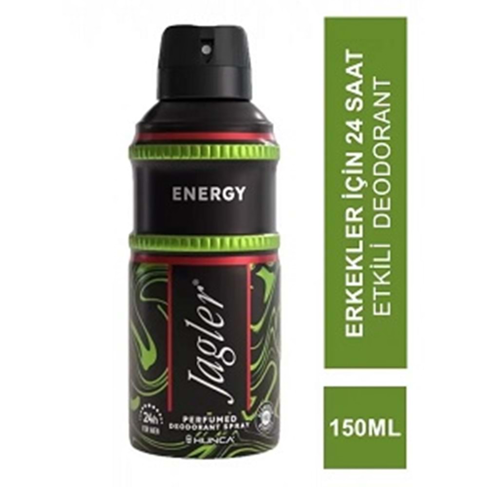 JAGLER DEO BAY ENERGY 150 ML*24