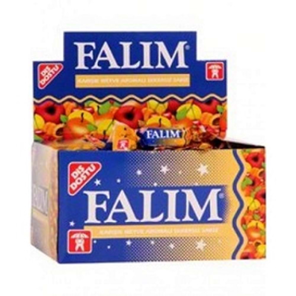 FALIM SAKIZ TEKLİ KARIŞIK MEYVE *100*20