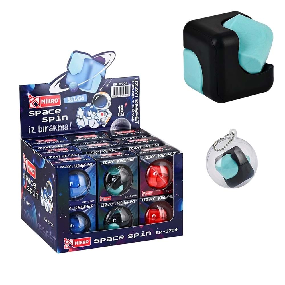 MİKRO ER-5704 SPACE SPAİN SİLGİ18 Lİ ERKEK*18