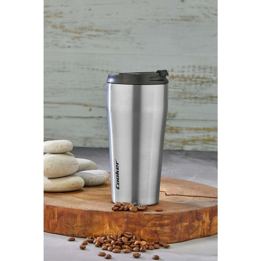 CKR2065 COOKER ÇELİK TERMOS BARDAK 400 ML*24