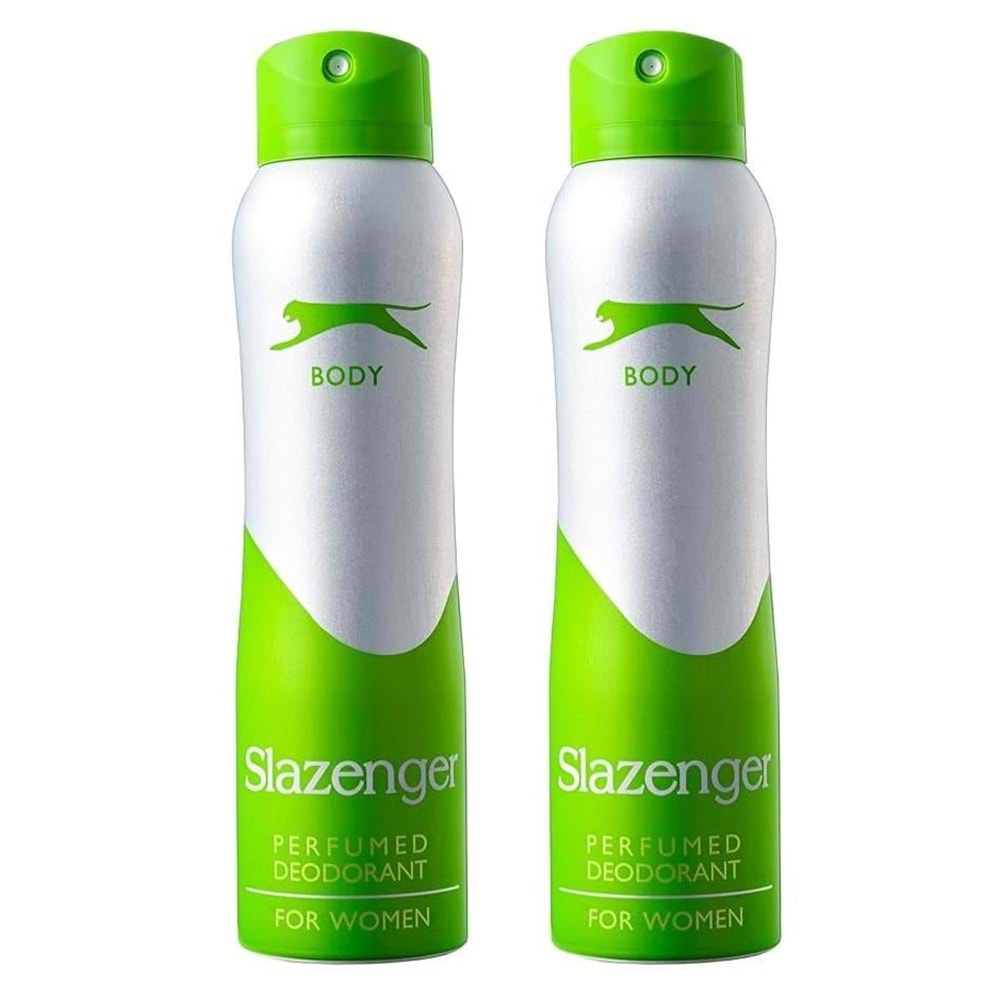 SLAZENGER DEO YEŞİL BAYAN 150 ML*6(24)